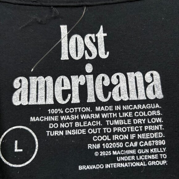 Machine Gun Kelly Cliche Rock T-Shirt Size Large - Picture 4 of 4